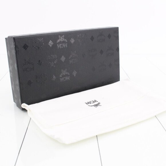 NWT MCM Trifold Wallet in Visetos Original - Picture 5 of 7